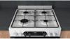Hotpoint HDM67G9C2CW/UK Double cavity Freestanding Dual Fuel Cooker White