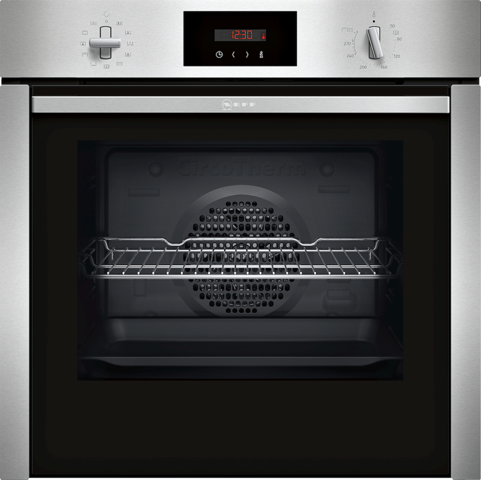 NEFF B6CCG7AN0B N 30, Built-in oven, 60 x 60 cm 71-Litres Built-in Single Electric Oven Stainless steel