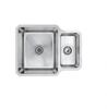 Carysil UM2501 RHOMBUS reversible 1.5 BOWL Undermount Sink Stainless steel