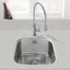 Carysil UM1006 Classic Compact Single Bowl Undermount Sink Stainless steel