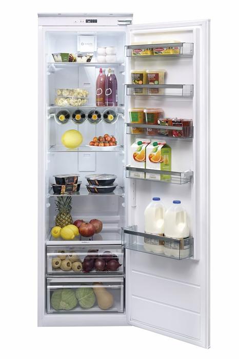 Caple In-column RIL1796 larder fridge + RIF1797 Frost Free Freezer ( Integrated Fridge and Freezer ) White