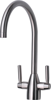 Prima BPR2222 Chelsea Swan Neck Mixer Tap Brushed Steel