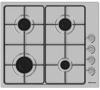 Hisense GM642XSUK 56cm Gas Hob Stainless steel