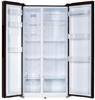 Newworld NWSBS562BV2 90cm  No Frost American Style Fridge Freezer Black