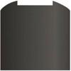 Signature Curved 700 x 750 Splashback Black