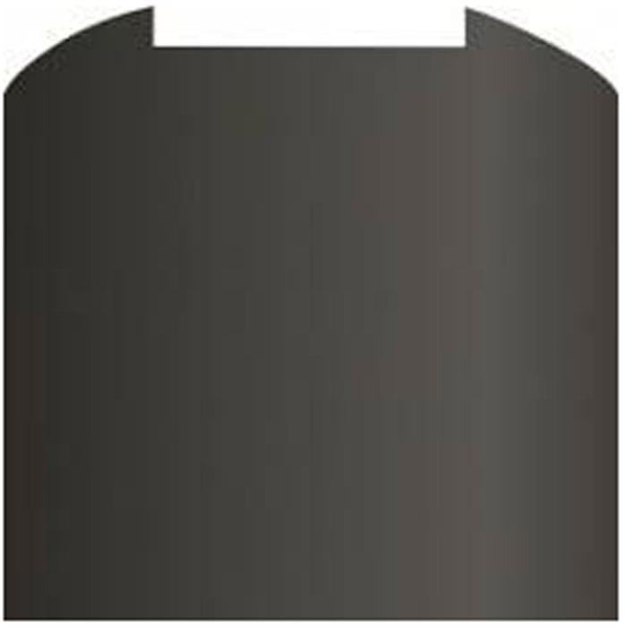 Signature Curved 700 x 750 Splashback Black