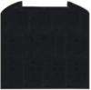 Signature Curved 1000 x 750 Splashback Black Stars