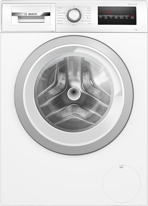 Bosch WAN28209GB Serie | 4,  front loader, 9 kg, 1400 rpm, Freestanding Washing Machine White
