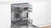 Bosch SMV4HVX38G Serie | 4 60 cm Fully-integrated 13 place settings Integrated Dishwasher 