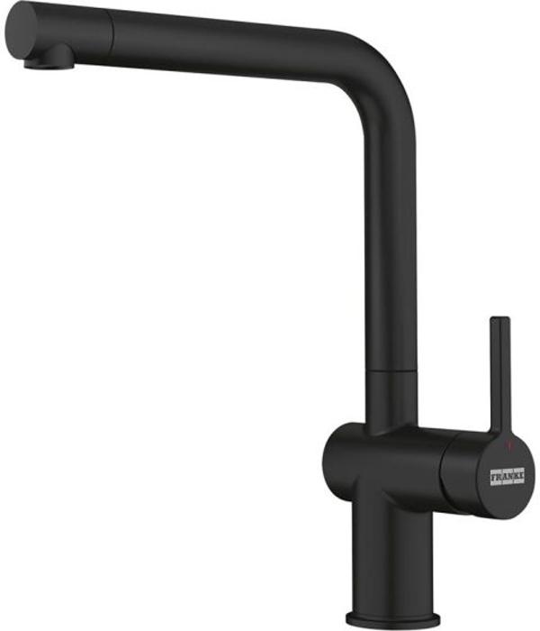 Franke Active L Swivel Spout 115.0653.371 Tap Matt Black