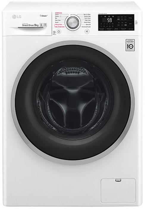 LG F4J609WS 9kg 1400Spin Freestanding Washing Machine White