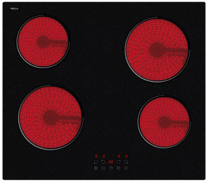 CATA CER60DTC 60cm Ceramic Hob Black Glass
