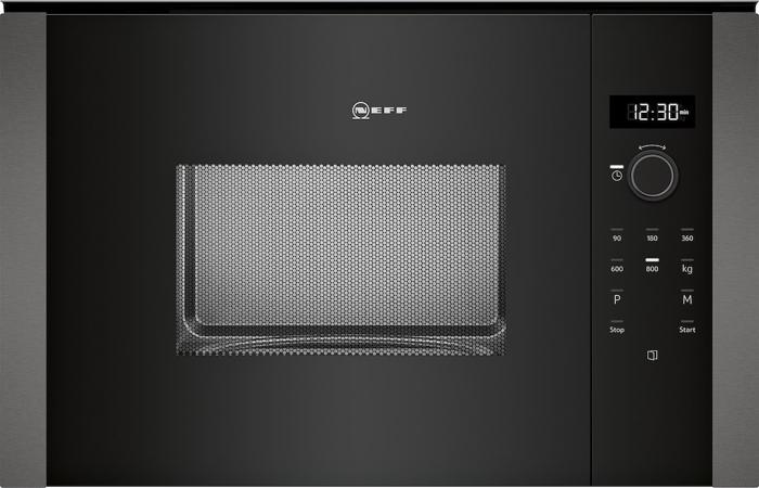 NEFF HLAWD23G0B N 50, 60 x 38 cm Built-in Microwave Graphite Grey
