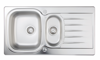 Carysil LD150 Livanna 1 1/2 Bowl Inset Sink Stainless steel