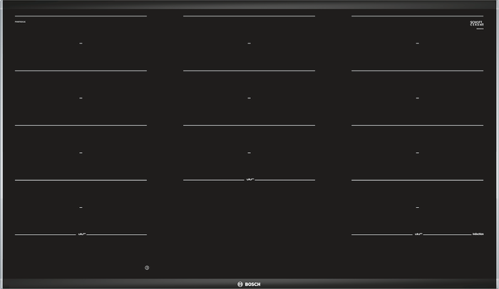Bosch PXX975DC1E  Serie | 8, 90 cm, surface mount with frame Induction Hob Black