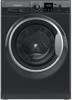 Hotpoint NSWM1045CBSUKN Black 10kg 1400rpm spin Freestanding Washing Machine Black