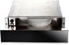 Teknix SCW61X 14cm ( Stainless steel trim) Built-in Warming Drawer Black Glass