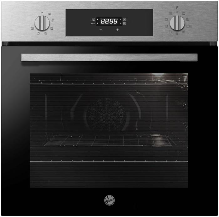 Hoover HOC3B3558IN Single Electric Oven + HI642CBB 4 Zone Induction Hob ( Oven and Hob Pack ) Stainless steel