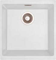 Carysil EN400-WH Single Bowl Undermount Sink White