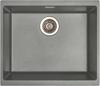 Carysil EN500 Quadrus 53cm Single Bowl Undermount Sink Graphite Grey