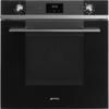 Smeg SF6100TVN1 60cm Linea  thermo-vent Built-in Single Electric Oven Black