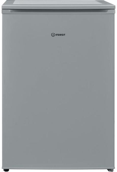 Indesit I55VM 1110 S UK 1  (With Freezer Drawer) 134-Litre  ( I55VM1110SUK1 ) Freestanding Fridge Silver