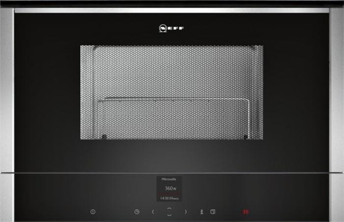 NEFF C17GR01N0B  N 70,  60 x 38 cm ( Built-in microwave for upper cabinets ) Built-in Microwave Stainless steel