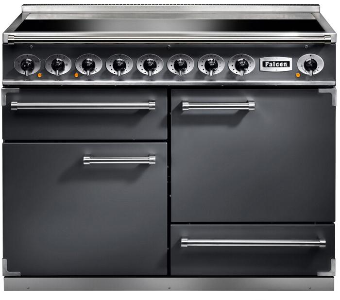 Falcon F1092DXEISL/N Falcon Deluxe 1092 ( 102300 ) Induction Range Cooker Slate / Chrome
