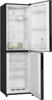 Bosch KGN27NBFAG Series 2, No Frost Free-standing with freezer at bottom, 182.4 x 55 cm Freestanding Fridge-Freezer Black