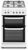 Newworld NWMID53GW 50cm Twin Cavity Freestanding Gas Cooker White