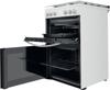 Indesit ID67G0MCW/UK  Double Oven, XL Cavity, Click And Clean, 60cm Freestanding Gas Cooker White