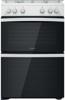 Indesit ID67G0MCW/UK  Double Oven, XL Cavity, Click And Clean, 60cm Freestanding Gas Cooker White