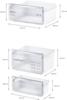 Bosch KIV87NSF0G  Series 2, Built-in fridge-freezer with freezer at bottom, 177.2 x 54.1 cm, sliding hinge Integrated Fridge Freezer White