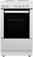 Statesman DELTA50W 50cm Single Cavity Freestanding Electric Cooker White