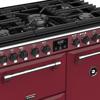 Stoves ST RICH DX S900DF CB Cre 90cm 444410901 Dual Fuel Range Cooker Chilli Red