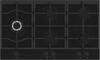 Prima PRGH222 90cm Gas on Glass Gas Hob Black