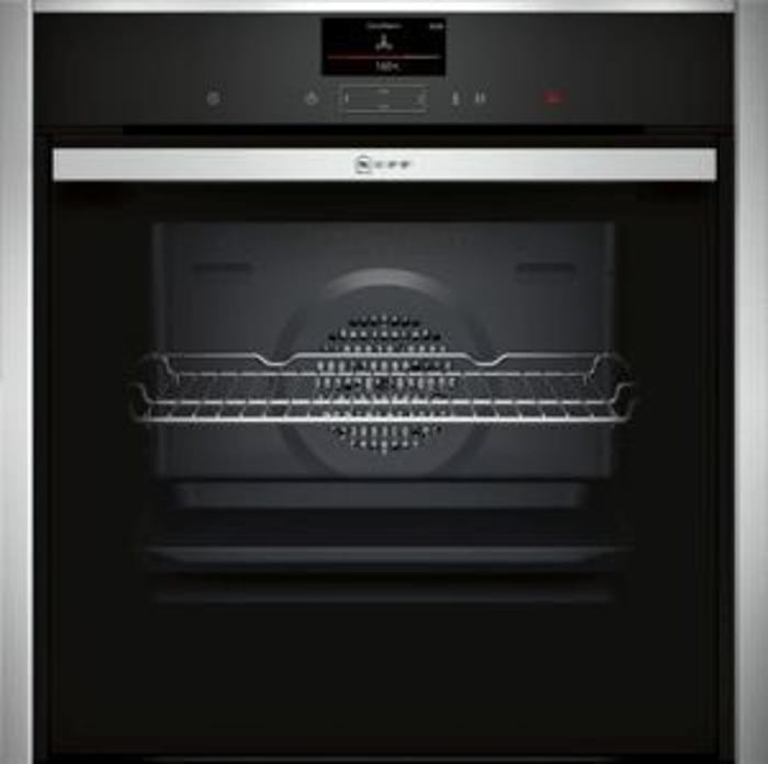 NEFF B47CS34H0B N 90,  60 x 60 cm Built-in Single Electric Oven Stainless steel