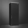 Smeg FA490RAN5  Bottom Mount 70cm No Frost,  Portofino, right hand hinge Freestanding Fridge-Freezer Black