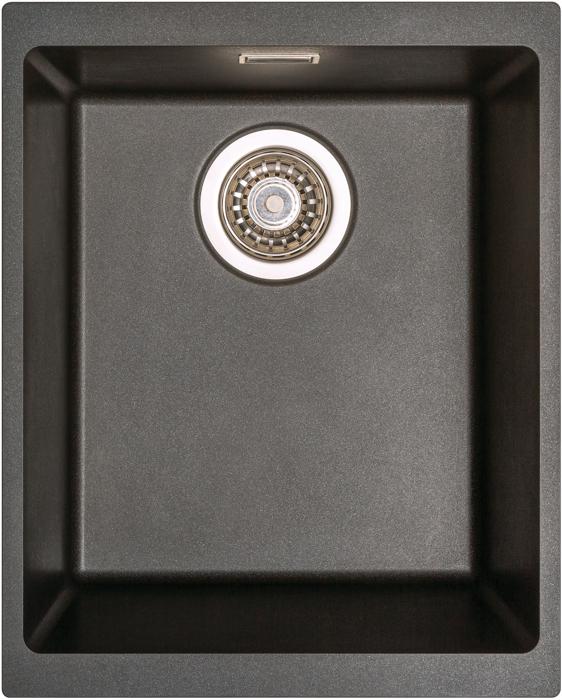 Carysil EN340-BK 37cm Single Bowl 340 x 400 Undermount Sink Black