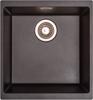Carysil EN400-BK Single Bowl Undermount Sink Black