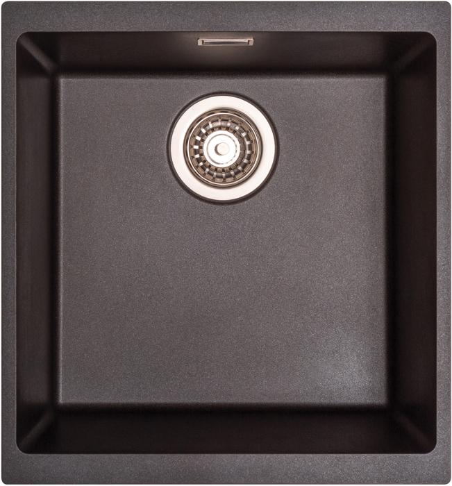 Carysil EN400-BK Single Bowl Undermount Sink Black