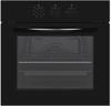 White Knight DAWKSBI60-B-P 8 Function Built-in Single Electric Oven Black