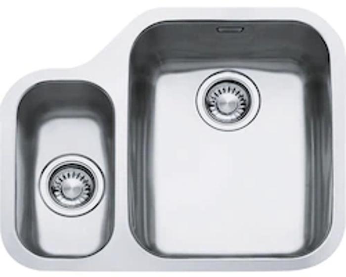 Franke ARX 160-35-17 Ariane 598x485mm Left Hand Small Bowl Undermount Sink Stainless steel