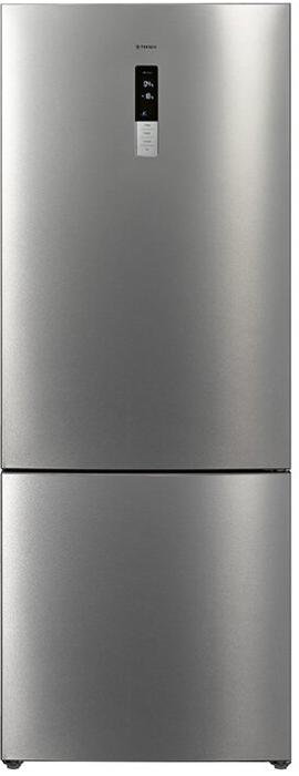 Teknix FF1857S 432L Frost Free 70cm Freestanding Fridge-Freezer Stainless steel