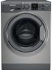 Hotpoint NSWF 743U GG UK N  7kg 1400spin (NSWF743UGGUKN ) Freestanding Washing Machine Graphite