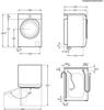 AEG L6FBK841N 8kg 1400rpm Freestanding Washing Machine White
