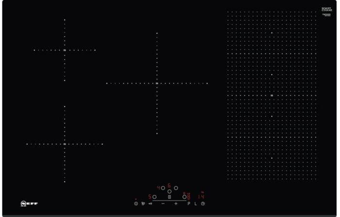 NEFF T58FD20X0 N 70 (80cm) Induction Hob Black