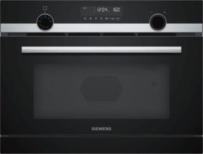 Siemens CP565AGS0B iQ500, Built-in compact microwave with steam function, 60 x 45 cm, Built-in Microwave Stainless steel