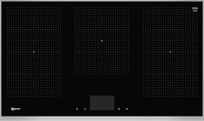 NEFF T59TF6RN0 N 90, 90cm Induction Hob Black