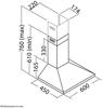 OEM CHL60SS 60cm Chimney Hood Stainless steel